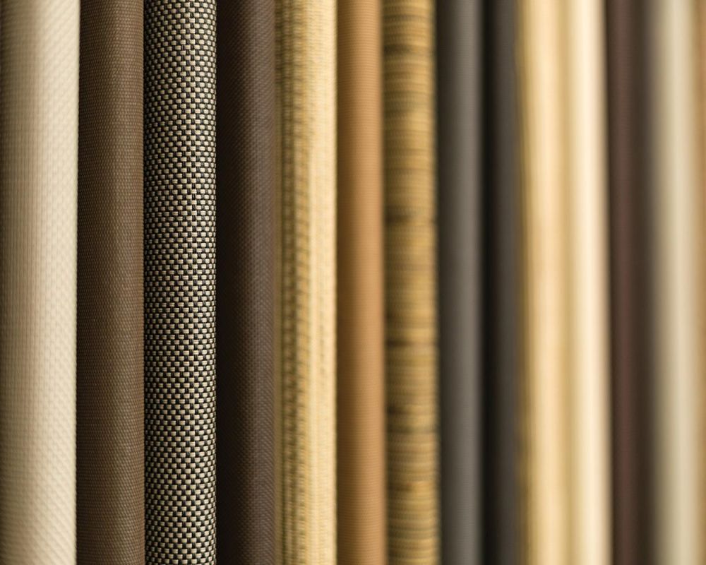 Crestron shading fabric swatches