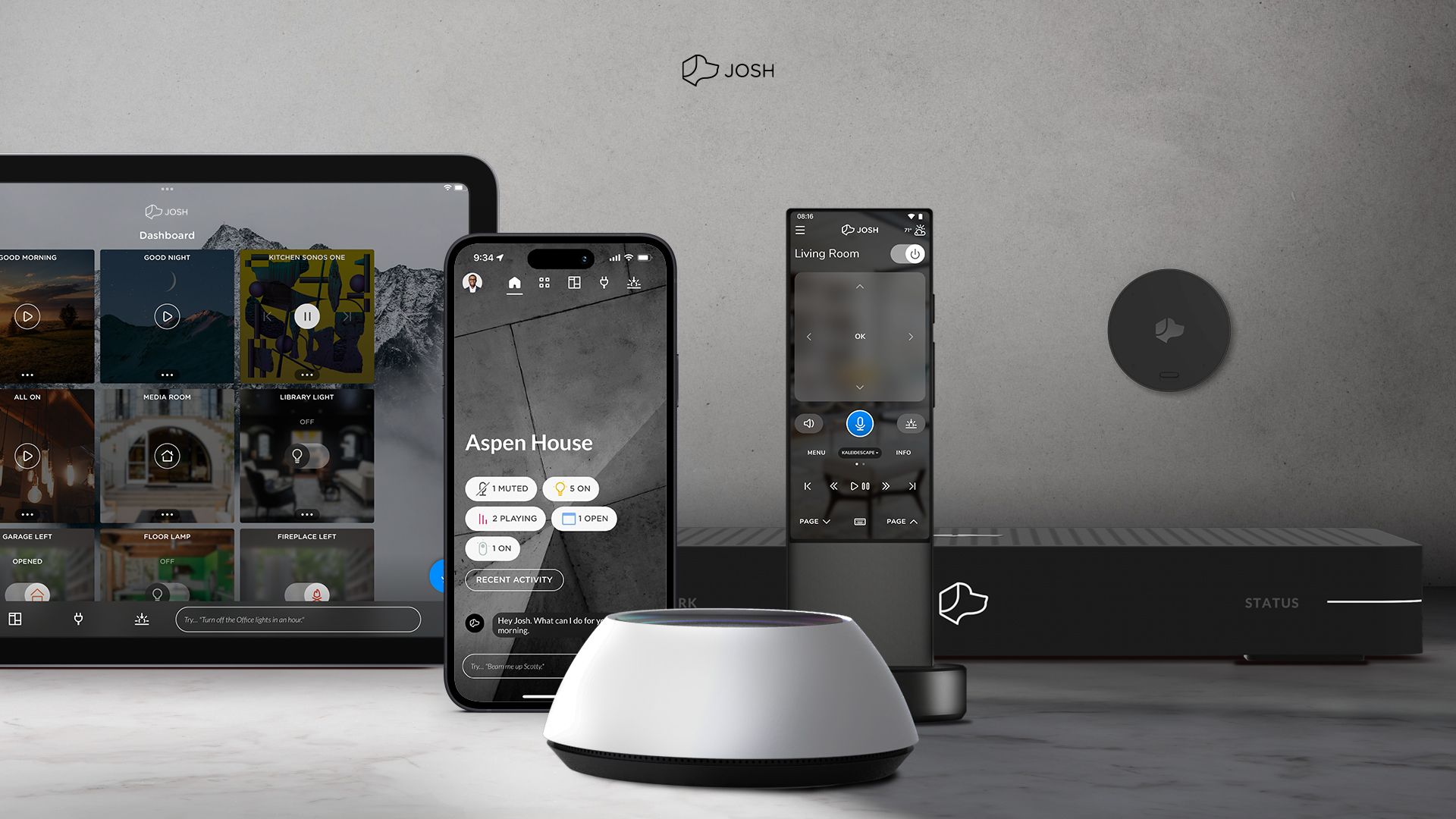 PRODUCT SPOTLIGHT:  JOSH.AI SMART HOME CONTROL SYSTEM 